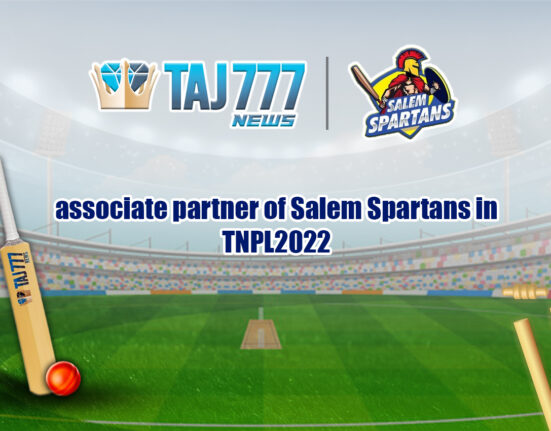 Taj777News is the associate partner of Salem Spartans in TNPL2022