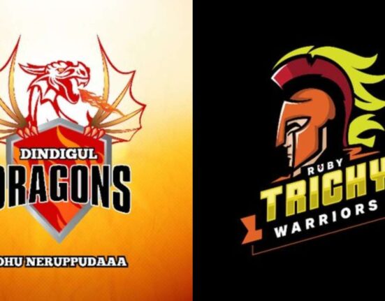 DINDIGUL DRAGONS’ VS RUBY TRICHY WARRIORS 2ND MATCH, PLAYING XI, VENUE, HEAD-TO-HEAD ALL DETAILS