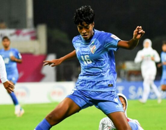 Manisha Kalyan becomes the 1st ever Indian to make debut in the UEFA Women's Champions League!