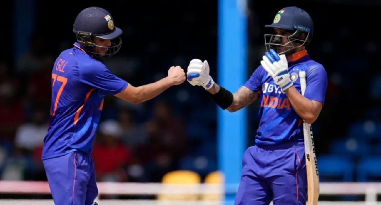 Gill’s Unbeaten 81 off 67 balls and Dhawan’s 71 helps India to register a buzzing win in 1st ODI over Underdogs