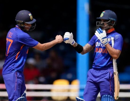 Gill’s Unbeaten 81 off 67 balls and Dhawan’s 71 helps India to register a buzzing win in 1st ODI over Underdogs