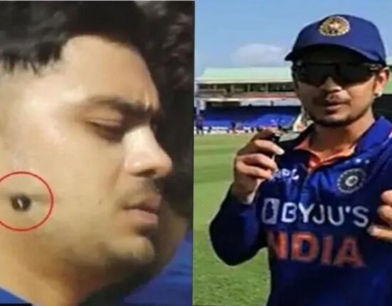 Ishan Kishan’s reaction after Bee attacks while National Anthem, Goes Viral