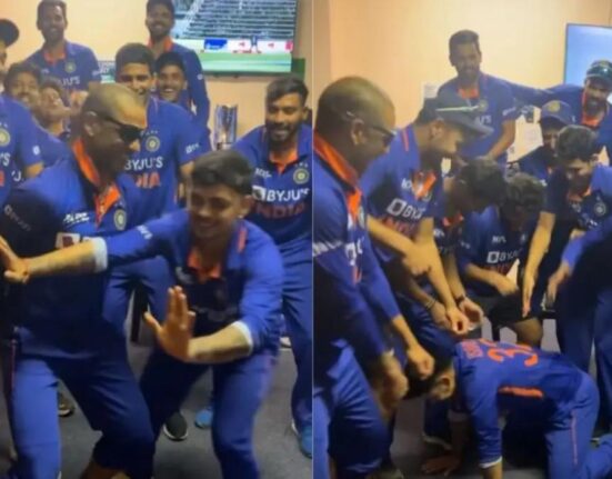 Indian cricketers dance on ‘Kala Chashma’ after completing a 3-0 series sweep against Zimbabwe, video goes viral