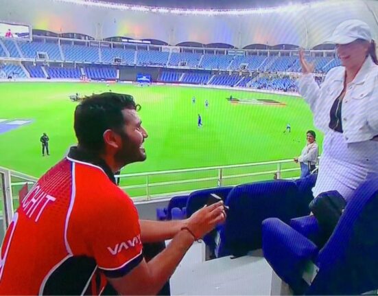 Hong Kong cricketer Kinchit Shah proposes girlfriend after IND vs HK game, video goes viral