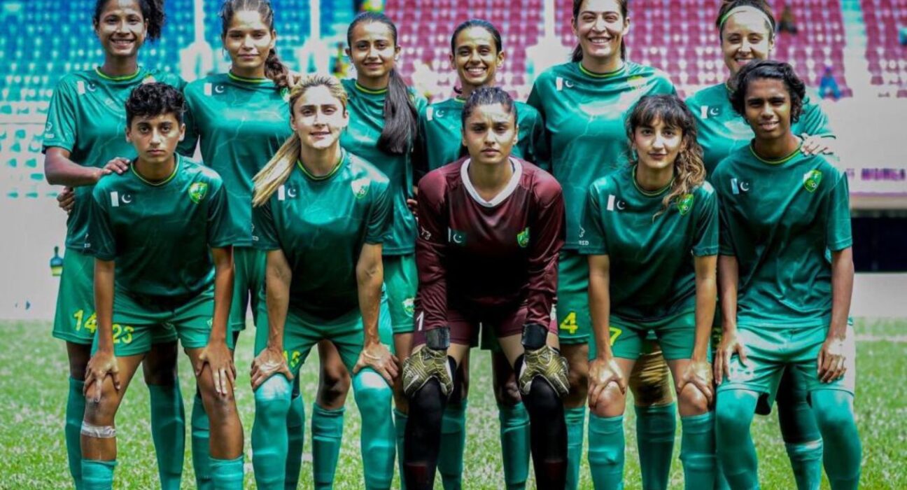 Pak reporter asks why women footballers can’t wear leggings instead of shorts, criticised