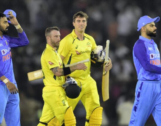 IND vs AUS 1st T20 match report : Australia chase down 209 to beat India by four wickets