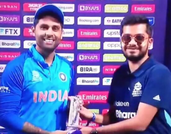 "Lao Bhaiya Do": Suryakumar Yadav's Hilarious Comment During Post-Match Presentation.