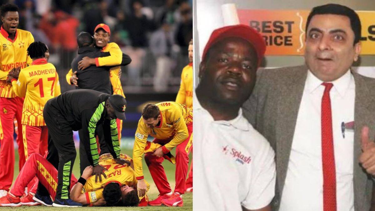 ‘Fake Mr. Bean ‘Videos are viral after Zimbabwe’s win in the T20 World cup match