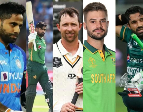 Who are the top five batters in the latest ICC men’s T20I Rankings?