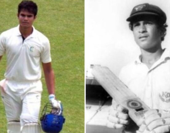 Arjun Tendulkar retains the legacy with a century in his first-class cricket debut