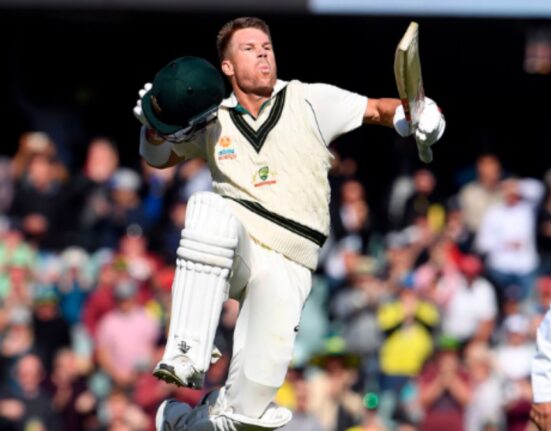 Celebration of Double ton costs sudden injury to David Warner