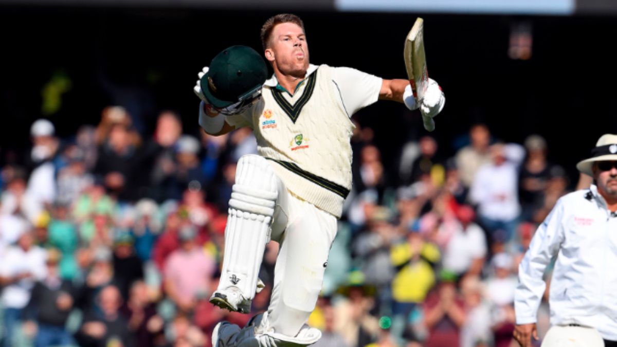 Celebration of Double ton costs sudden injury to David Warner