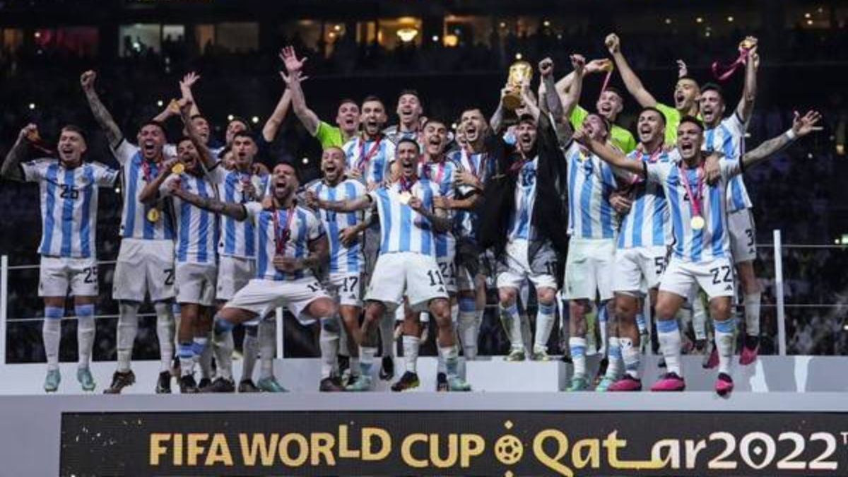 Glorious Moment of Argentina World Cup Win
