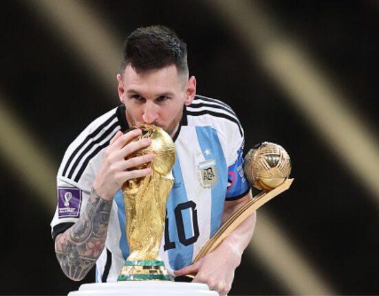 Lionel Messi will celebrate his World cup win at PSG