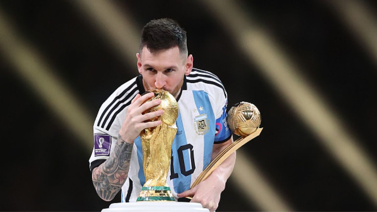 Lionel Messi will celebrate his World cup win at PSG