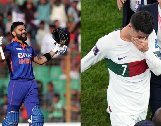 Virat Kohli Appreciates all-time great Cristiano Ronaldo again