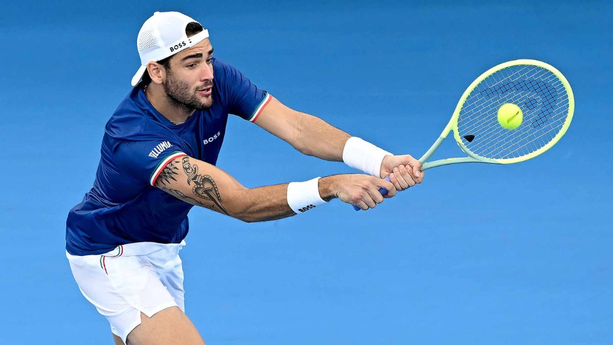 Berrettini stirs Italy towards a big win in United Cup