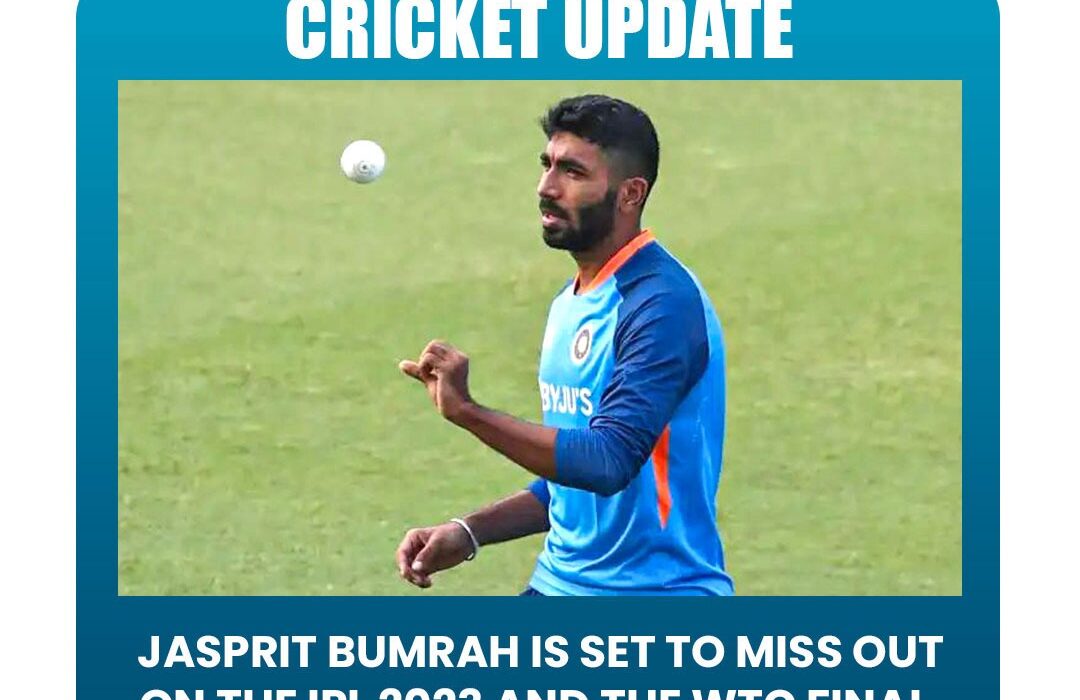 Jasprit Bumrah Will Miss IPL 2023