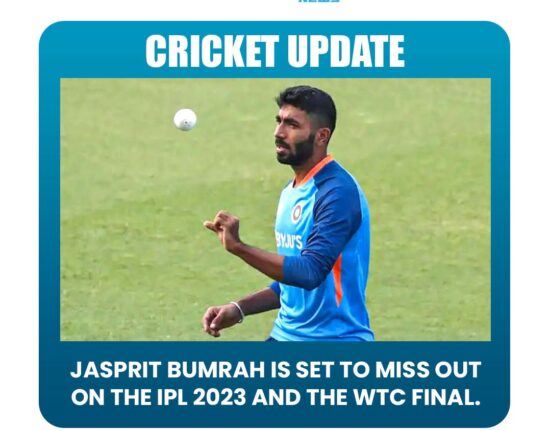 Jasprit Bumrah Will Miss IPL 2023
