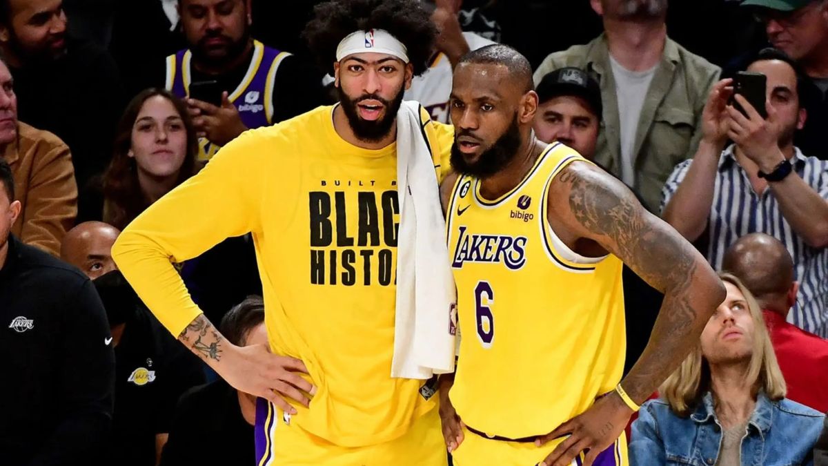 LeBron slashes out his relationship with Lakers teammates Anthony Davis, Colin Cowherd