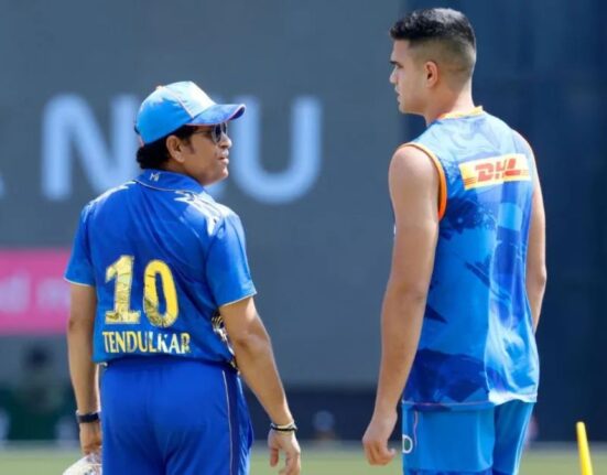 Arjun Tendulkar creates a record in IPL history with father