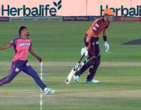 A No-Ball by Sandeep Sharma & RR Lose the Match Against SRH