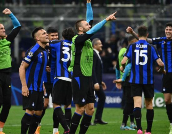Inter Milan Enters Champions League Finals