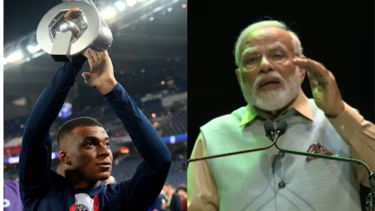 Kylian Mbappe is probably known to more people in India than in France: PM Modi in Paris