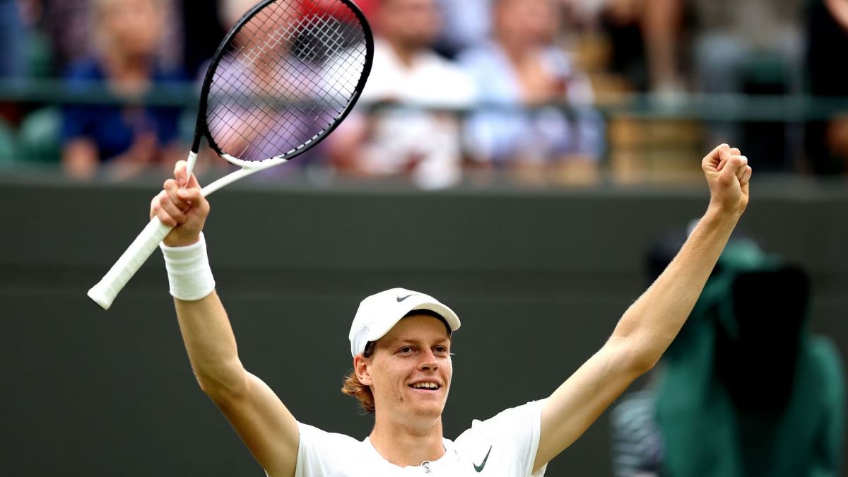 Sinner becomes the youngest man to reach the Wimbledon semis in 16 years