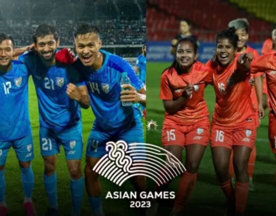 Indian football teams going to participate in Asian Games 2023