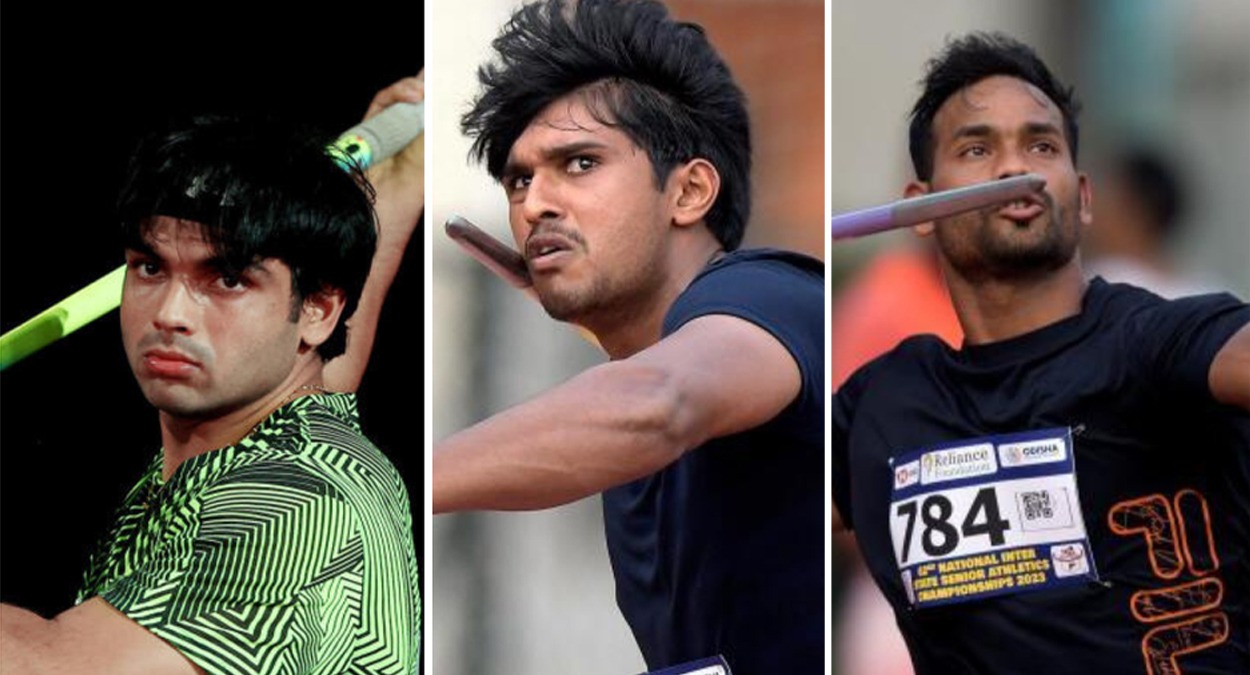 DP Manu and Kishore Jena join Neeraj Chopra in men's javelin final