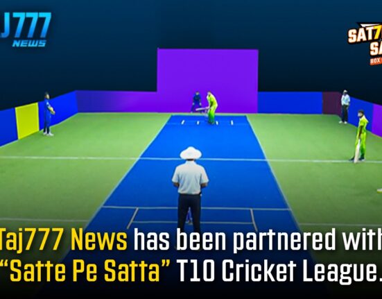 Taj777 news has been partnered with Satte Pe Satta T10 Cricket League